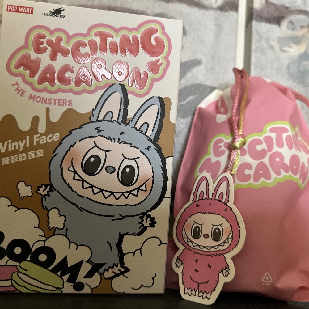Pop Mart Labubu Exciting Macaroon Collection- LYCHEE BERRY